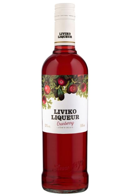 Pilt Liviko Liqueur Jõhvikas 21% 0,5 l 