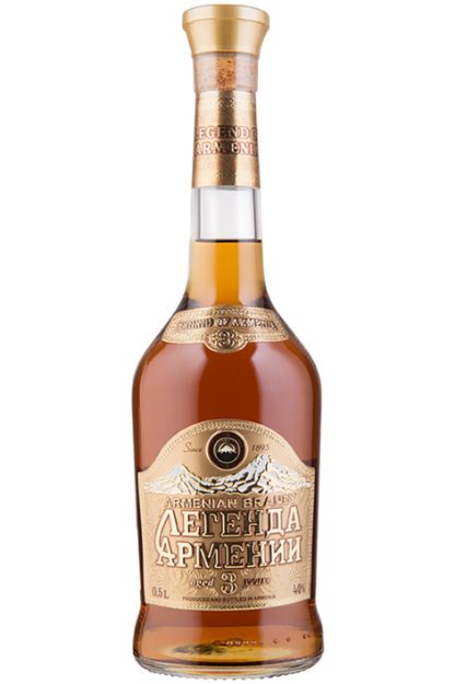 Pilt Legenda Armenii 3YO 40% 0,5L 
