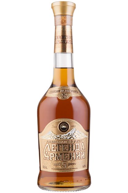 Pilt Legenda Armenii 5YO 40% 0,5L 