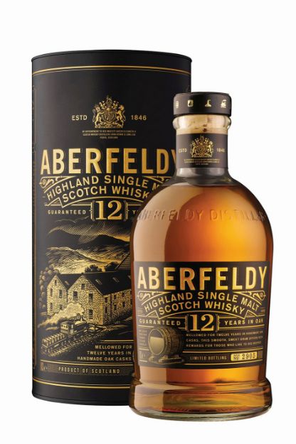Pilt Aberfeldy Single Malt 12 YO 40% 0,7L Tuubis 