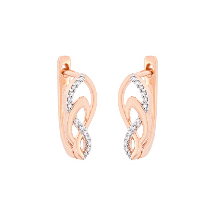 Pilt Kõrvarõngad teemandiga