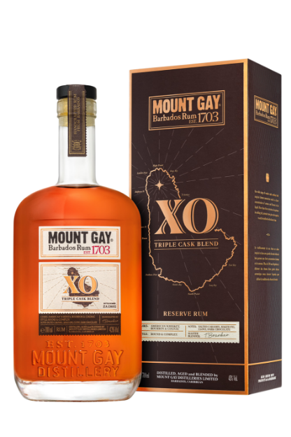 Pilt Mount Gay XO 43% 0,7L Karbis 