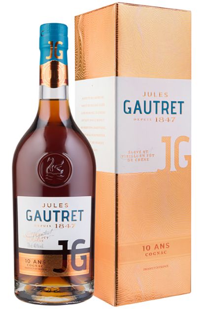 Pilt Jules Gautret 10 YO 40% 0,7L Karbis 