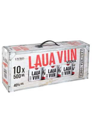 Pilt Laua Viin 40% 0,5 L Pet kohver 