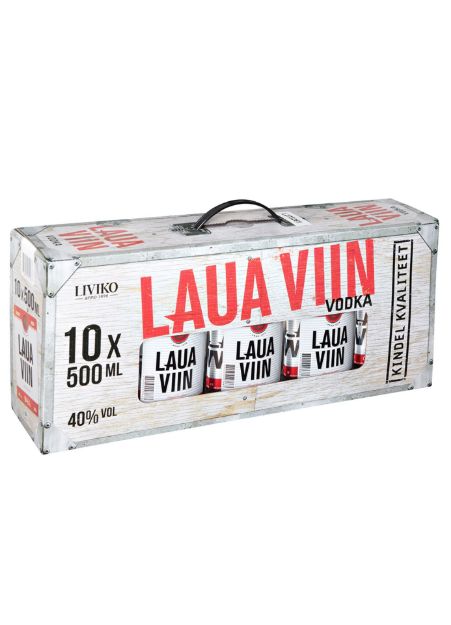 Pilt Laua Viin 40% 0,5 L Pet kohver 