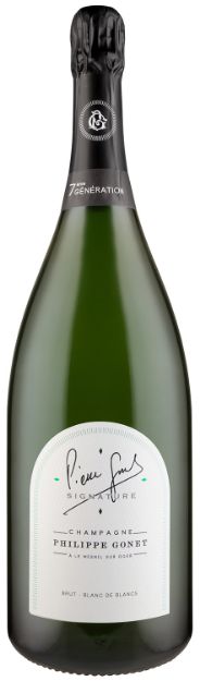 Pilt Champagne Philippe Gonet Signature Blanc de Blancs Brut 12% 3,0L *kartong kinkekarp
