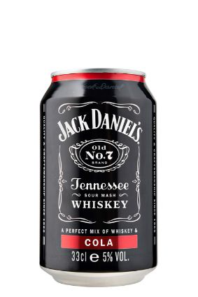 Pilt Jack Daniel's & Cola 5% 0,33L Purk 