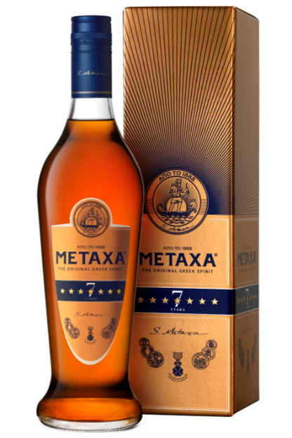 Pilt Metaxa 7* 40% 1,0L Karbis 