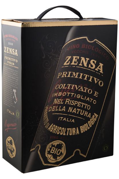 Pilt Zensa Primitivo Organic BIB 14% 3,0L 