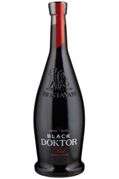 Pilt Bostavan Black Doktor Red Medium Sweet 12,5% 0,75L 