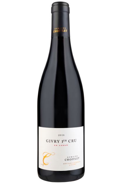 Dom.Chofflet-Valdenaire Givry 1erCru Clos De Choue Rouge 13% 0,75L 