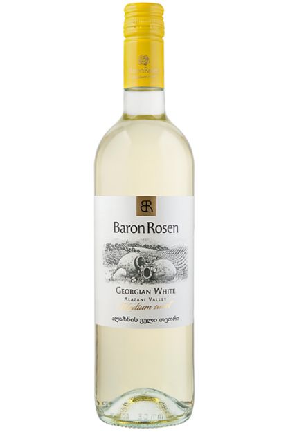 Baron Rosen Alazani Valley White Medium-Sweet 12%  0,75L