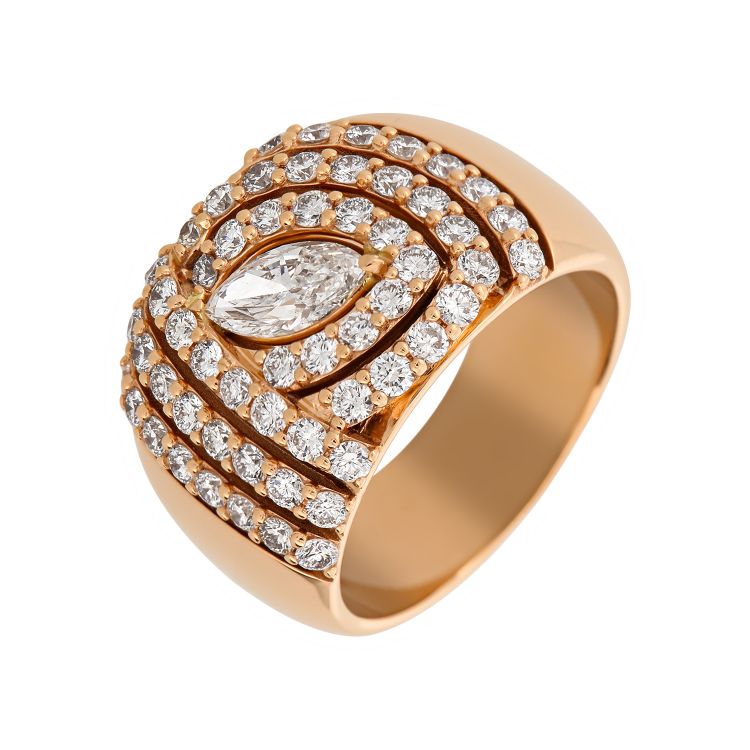 Pilt C&C Sõrmus teemantidega