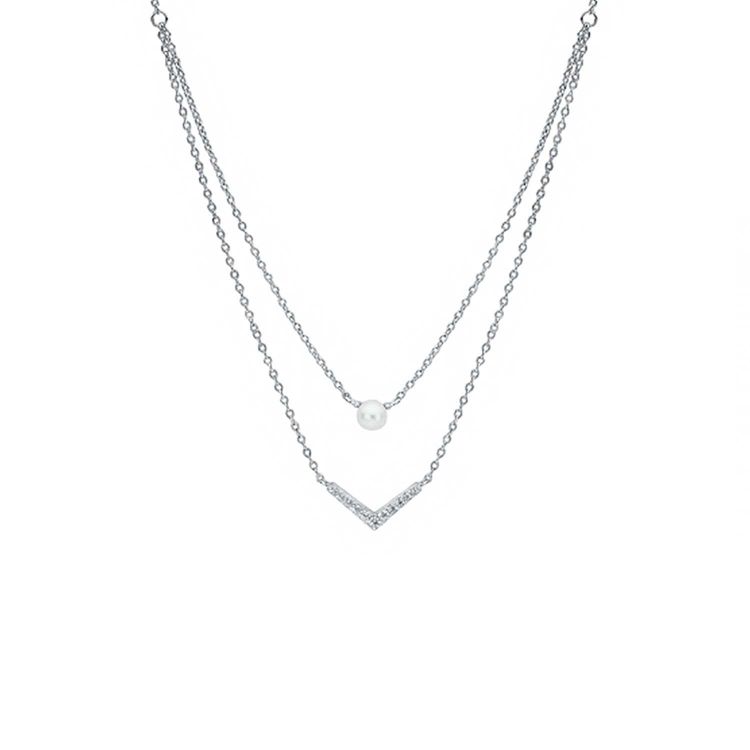 Pilt Gaura kaelakee pärliga