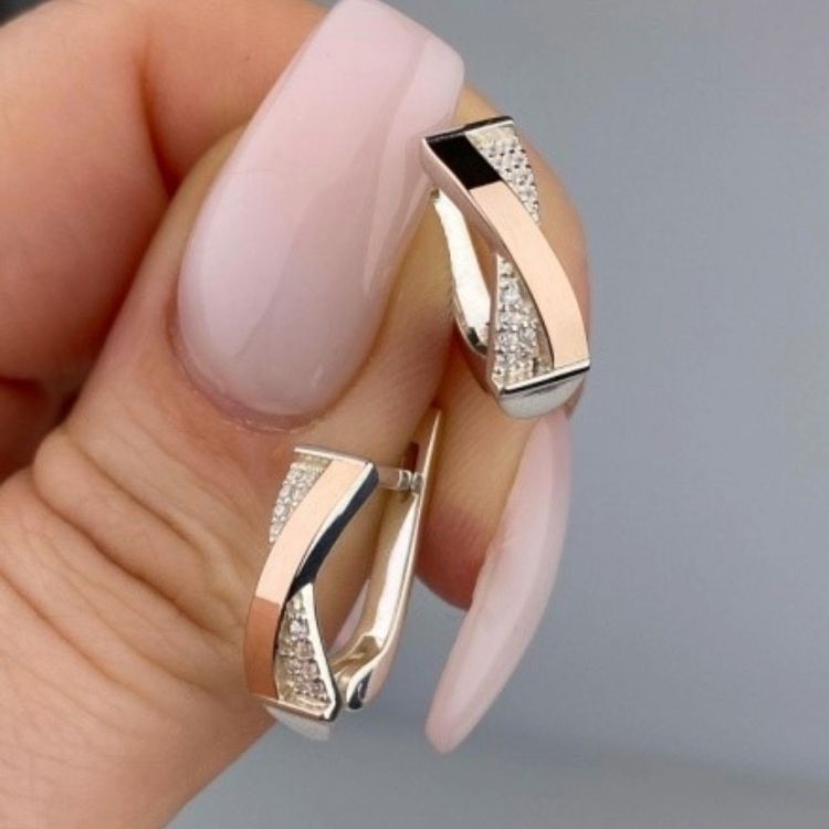 Pilt Svitozar kõrvarõngad CZ