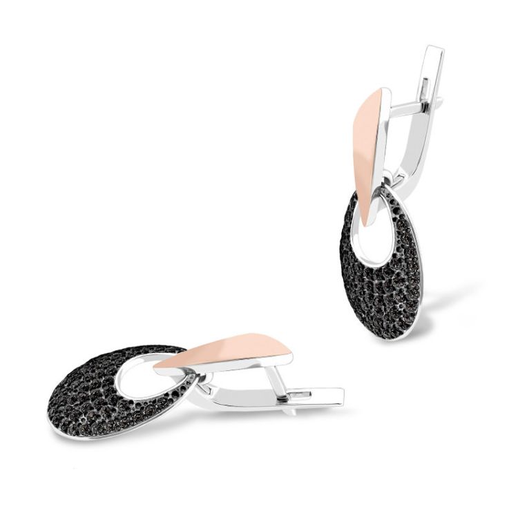 Pilt Svitozar kõrvarõngad CZ