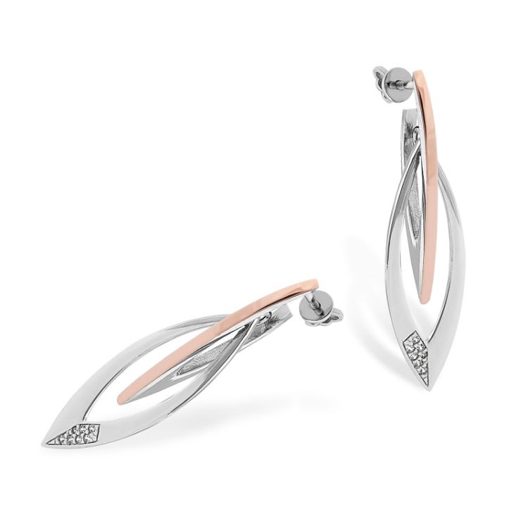 Pilt Svitozar kõrvarõngad CZ