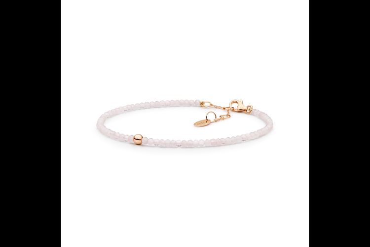 Pilt Gaura käevõru roosa kvartsiga