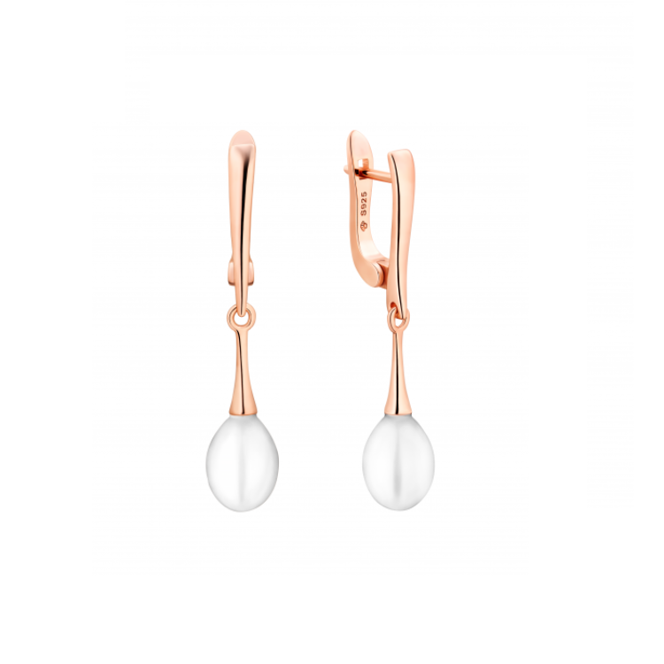 Pilt Gaura kõrvarõngad pärliga